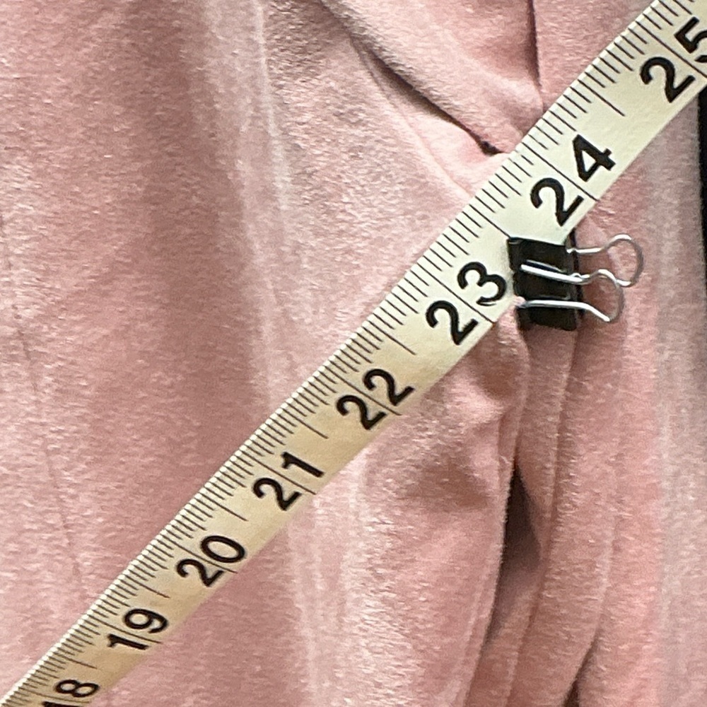 NWOT VENUS XL Blush Pink Open Front Fringe Jacket Never Worn - Picture 7 of 9